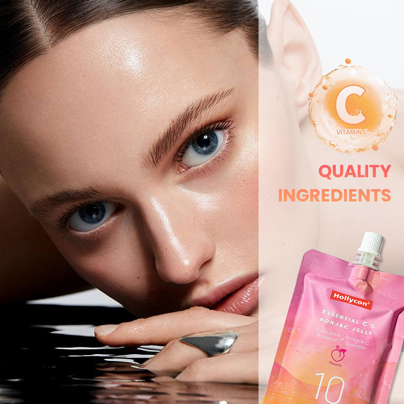 Collagène et vitamine C Conjac gelée sans sucre gelée pour perdre du poids gelée minceur