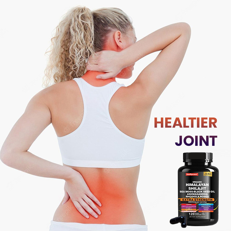 Les capsules de Shilajit Himalayan pur pour le soutien immunitaire