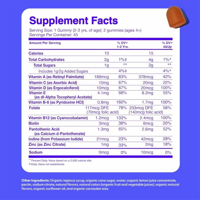 Des gommes multivitaminées OEM avec de la vitamine D pour le muscle osseux et le soutien immunitaire