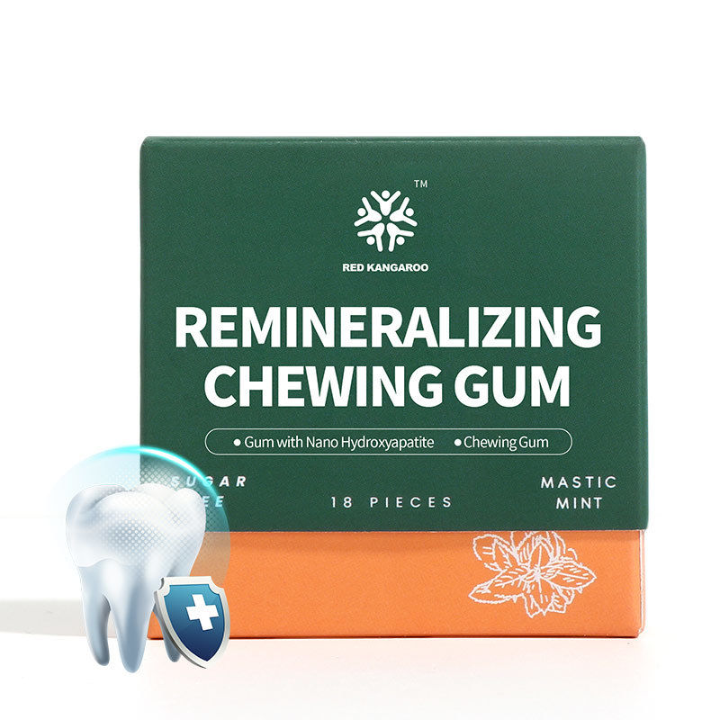 Chewing-gum reminéralisant artisanal, saveur menthe et encens, hydroxyapatite, huile de coco, charbon actif, sans sucre, protection de l'émail, soutien des soins bucco-dentaires