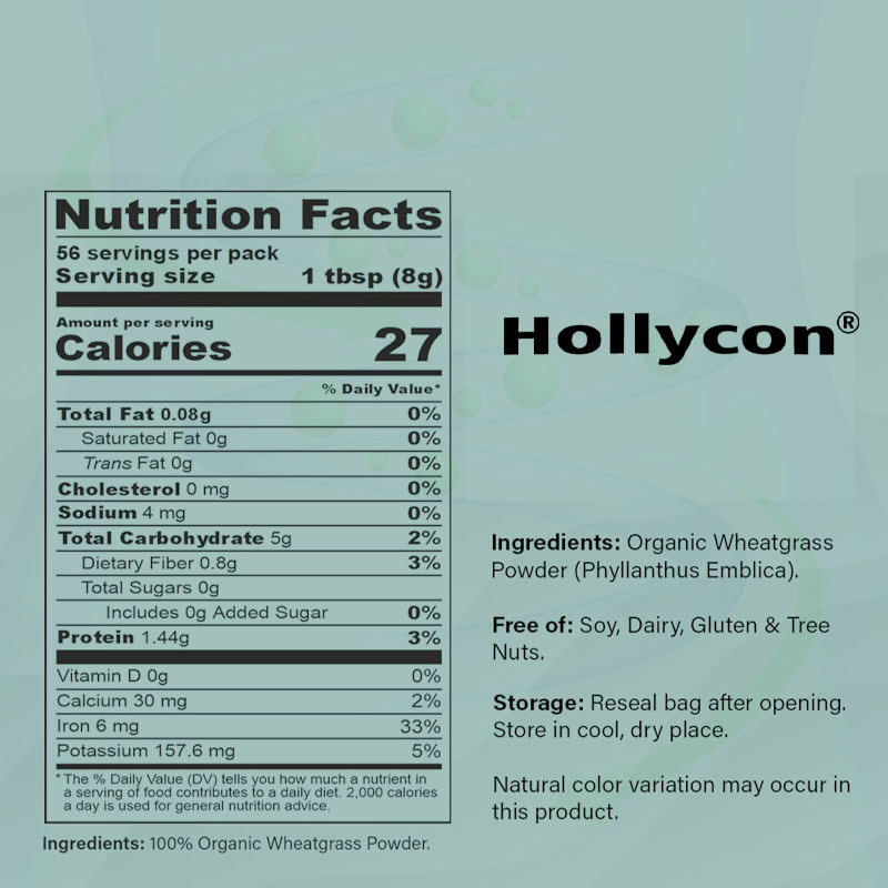 OEM / ODM Organic Wheatgrass Powder - 100% Raw Superfood | Detox, Alkalize & Cleanse | USDA Organic, Vegan 454 Gram , custom Formula, Powder Manufacturer