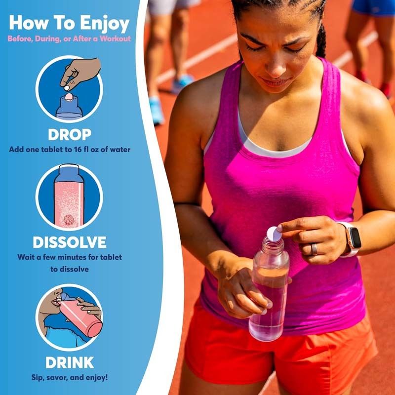 Comprimés d'électrolytes d'hydratation OEM Immunité Vitamine C Comprimé effervescent d'hydratation Gingembre Curcuma Comprimés d'électrolytes d'hydratation