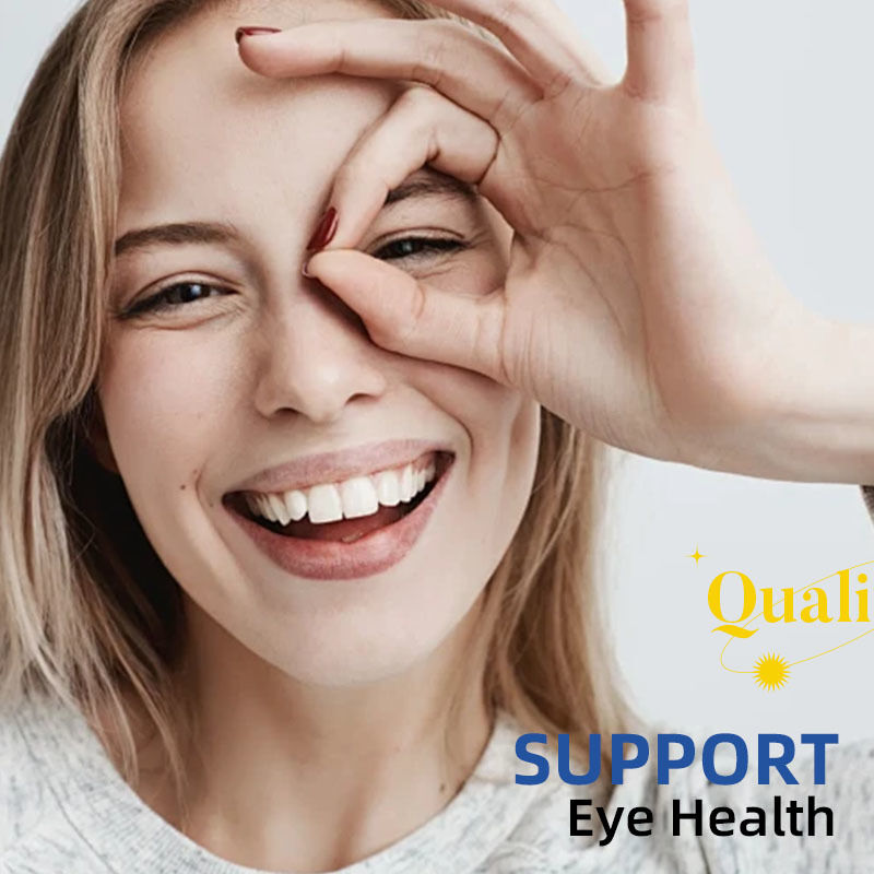 Lutéine sous forme de gélules sous marque de distributeur, extrait de souci avec zéaxanthine et méso-zéaxanthine pour la santé des yeux