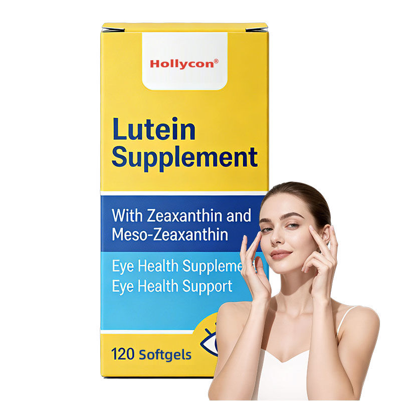 Lutéine sous forme de gélules sous marque de distributeur, extrait de souci avec zéaxanthine et méso-zéaxanthine pour la santé des yeux