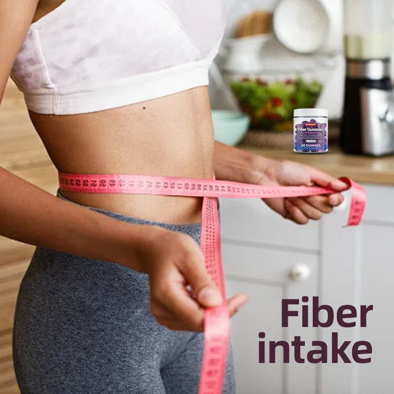 Factory Wholesale Fiber Gummies, Non-GMO Digestive Support for Daily Regularity