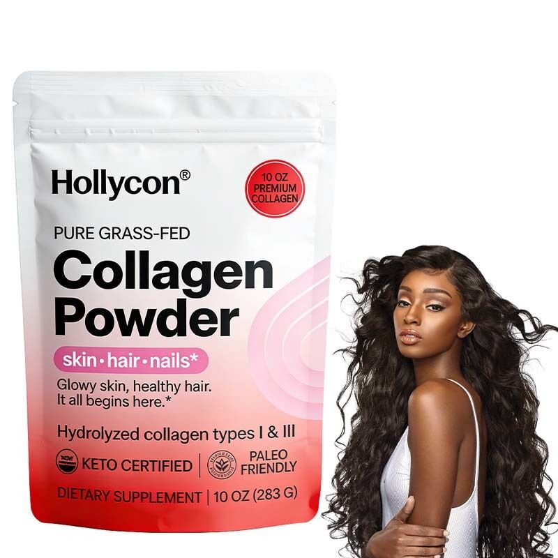 Poudre de peptide de collagène d'usine... soutient une peau, des cheveux, des ongles et des articulations brillants.