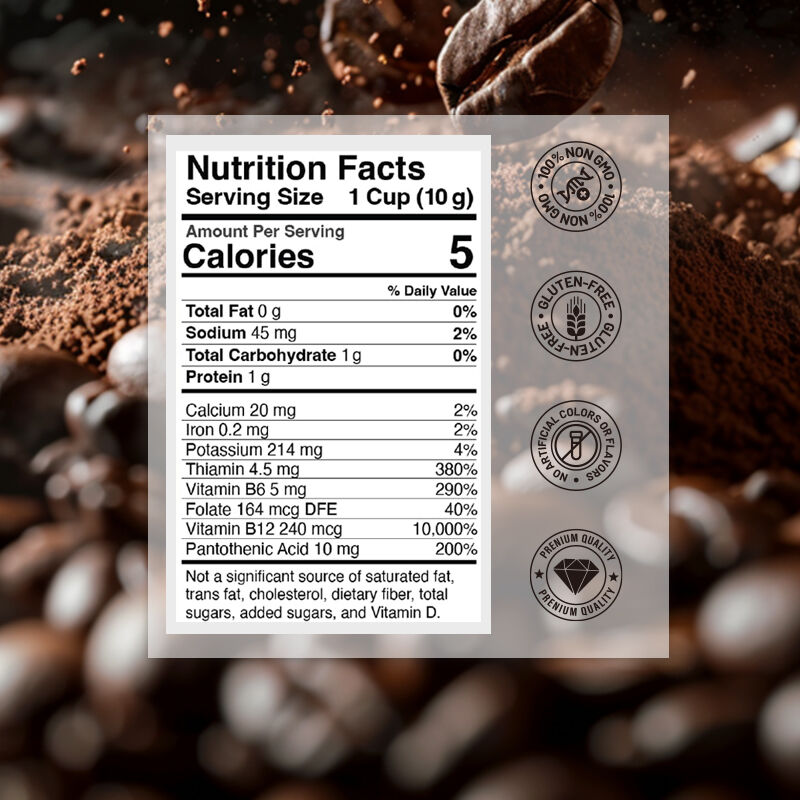Marque privée Augmenter le métabolisme Garcinia Cambogia Arabica Café Supplément de perte de poids Appui au régime alimentaire Slim Instant Coffee Packets