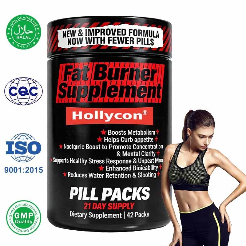 Factory Sell Pill Packs with Tyrosine Choline Green Tea Extract for Daily Energy Support