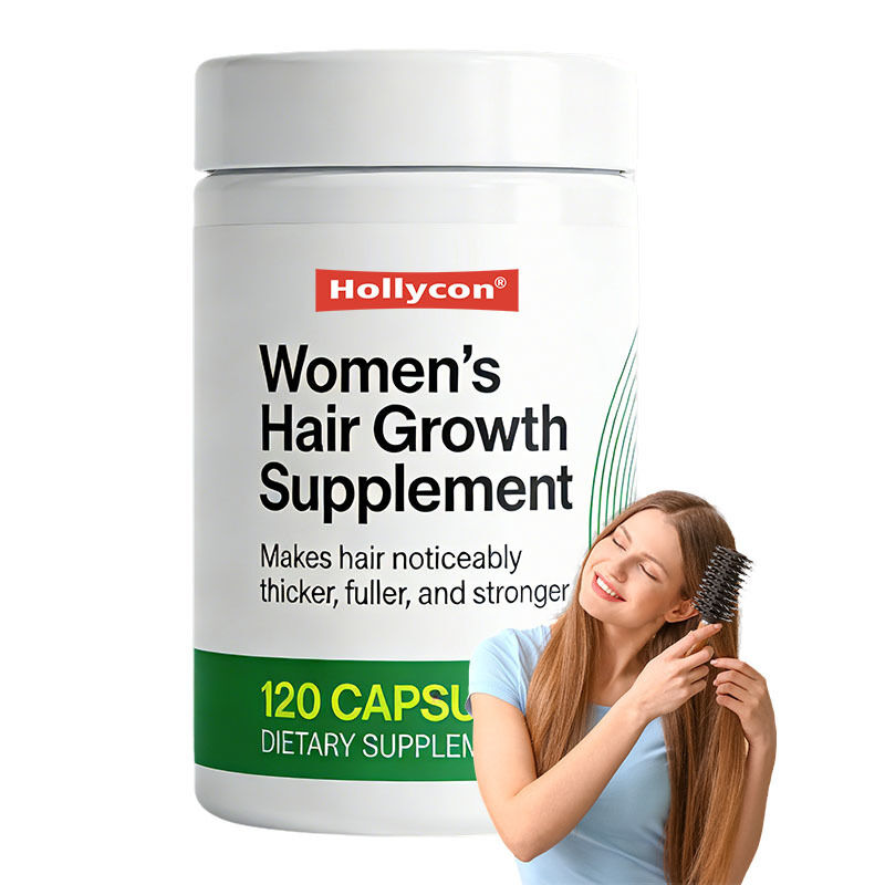 Supplément de croissance des cheveux pour femmes âgées de 18 à 44 ans, soutient des cheveux plus épais, plus épais, plus forts, recommandé par les dermatologues, approvisionnement de 1 mois