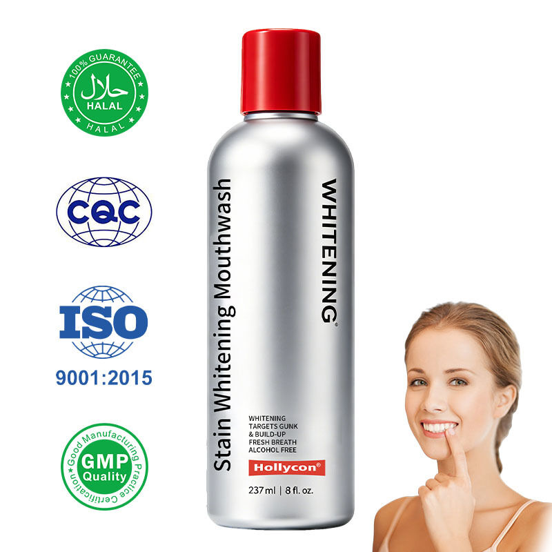 Marque privée Rince-bouche quotidienne pour les soins buccaux Respiration fraîche Liquide de nettoyage buccal quotidien
