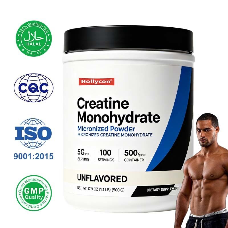 Poudre de monohydrate de créatine micronisée de haute pureté, pour l'approvisionnement quotidien en nutriments, avec une Texture à dissolution facile