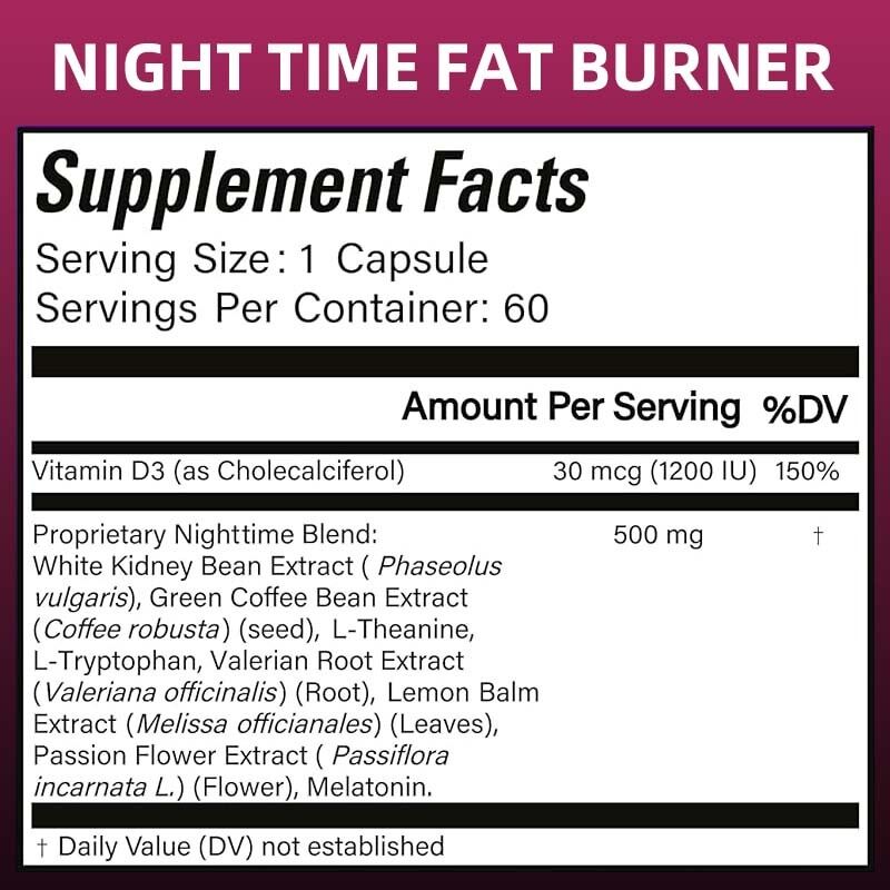 Mélange multi-botanique comprimés à mâcher à la nuit avec saveurs personnalisables pour une alimentation équilibrée le soir