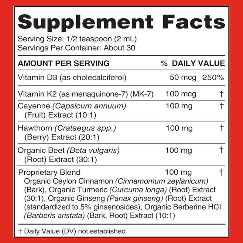 Gouttes liquides d'extrait de capsicum personnalisables OEM | Supplément nutritif multi-herbes de 60 ml avec une durée de conservation de 24 mois