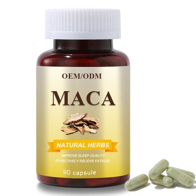 La racine organique de Maca d'amélioration d'hommes capsule la pilule de Maca pour la fertilité