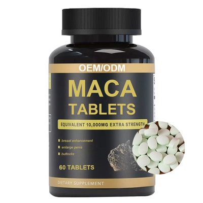 Les pilules noires sexy augmentées de Macaroot aboutent le sein pour des femmes et des hommes