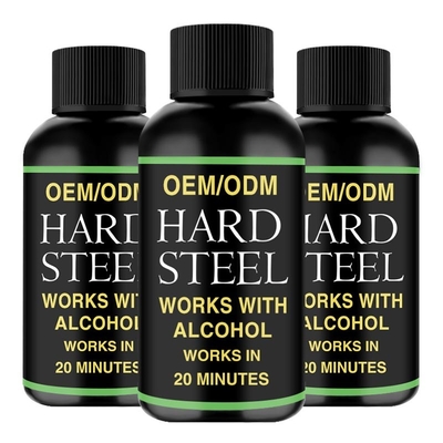 Suppléments liquides en acier durs d'hommes d'OEM 60ml pour l'amélioration masculine de vigueur