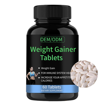 Les capsules HALAL de gain de poids de muscle marque sur tablette les vitamines 400mg