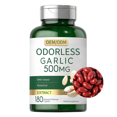 Non huile inodore Softgel d'ail d'OEM de suppléments de GMO pour l'immunité