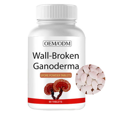 Supplément cassé de Tablettes de poudre de spore de Lucidum Ganoderma de mur