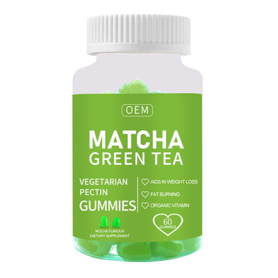 Le gros thé vert brûlant Matcha amincissent des suppléments de Gummies pour la perte de poids
