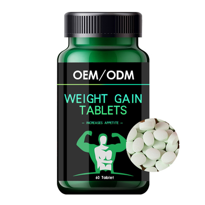 Les capsules de gain de poids de corps de la masse de muscle d'OEM Promptes marque sur tablette l'appétit d'augmentations