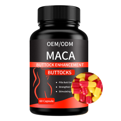 Le supplément Maca de racine d'OEM Maca capsule pour mg de l'amélioration 5000 de fesses