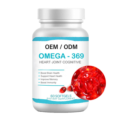 Le Vegan Omega 3 de soins de santé de coeur complète Softgels Epa Dha