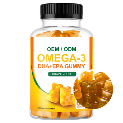 Vegan DHA EPA Omega 3 suppléments Brain Joint Protect de Softgels Gummies