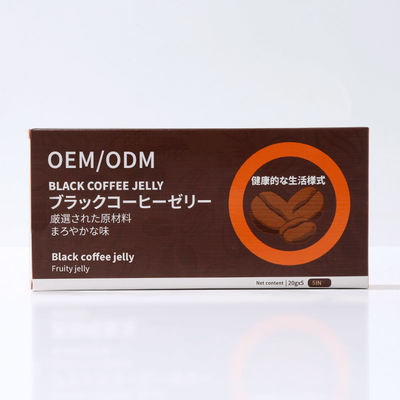 Propulseur de Jelly Supplement For Adults Mental de café noir d'ODM d'OEM