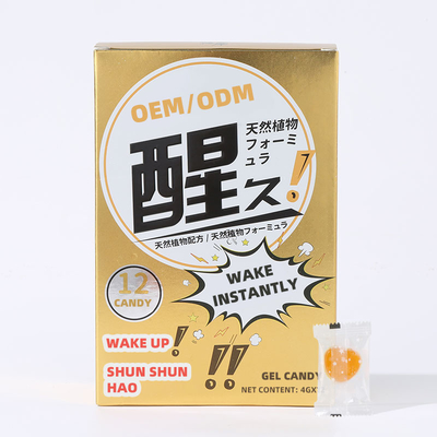Sucrerie faite sur commande de gel de commande d'OEM de Logo Mental Booster Supplements