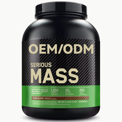 Poudre Mass Gainer de 2,3 g pour des muscles forts et un gain de poids