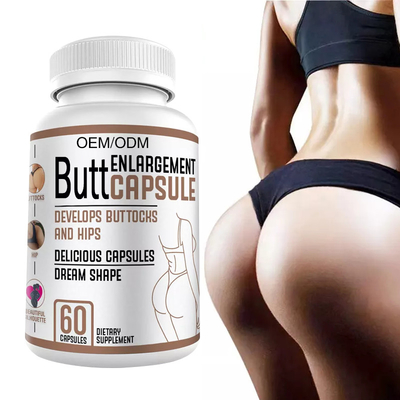 OEM Private Herbal Butt Enlargement Capsules Racine de Maca Booster de fesse pour les femmes
