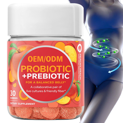 Les soins de la peau femelles et le Probiotics Gummies favorisent la digestion