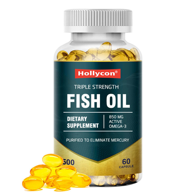 Vieillissement de retard de vision de soutien de supplément diététique de Softgels d'huile de poisson d'ODM