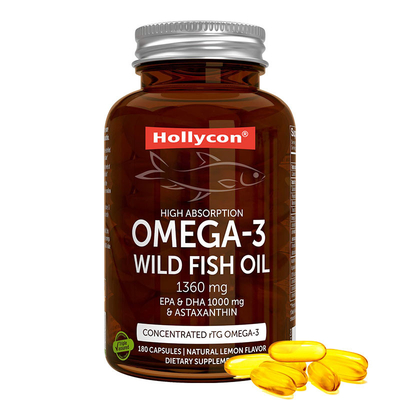 COA huile de poisson Omega que 3 capsules de Softgel soutient des suppléments de soins de santé de coeur d'oeil