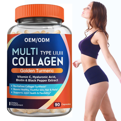 La capsule de glutathion de GMPC avec anti-vieillissement et le collagène renforcent les os et la peau