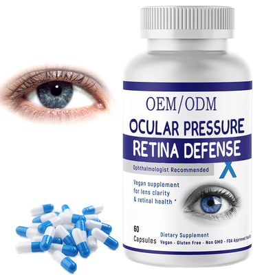 La défense oculaire de rétine de pression complète l'huile naturelle Softgels d'astaxanthine de capsule d'OEM 30