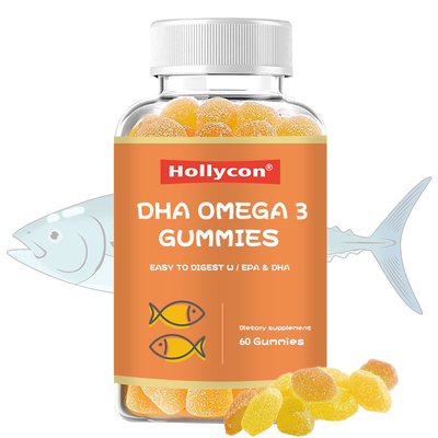Omega 3 produits gommeux de nutrition de pilules d'huile de foie de morue d'EPA DHA pour des enfants adultes