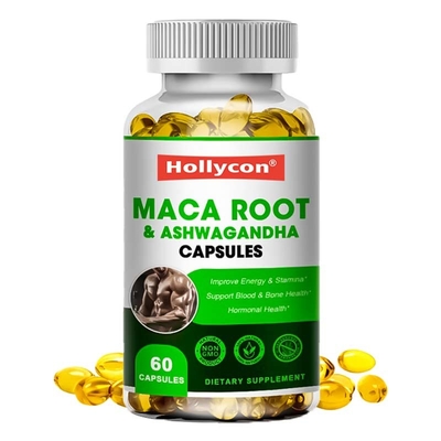 La racine de 60 PCS Maca capsule le supplément masculin de Cleanroom d'OEM