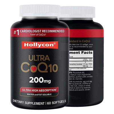 Le coenzyme adapté aux besoins du client Q10 d'OEM de suppléments complète Softgels