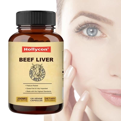 La fiche signalétique complète la formulation non végétarienne de capsules naturelles pures de foie de boeuf d'OEM