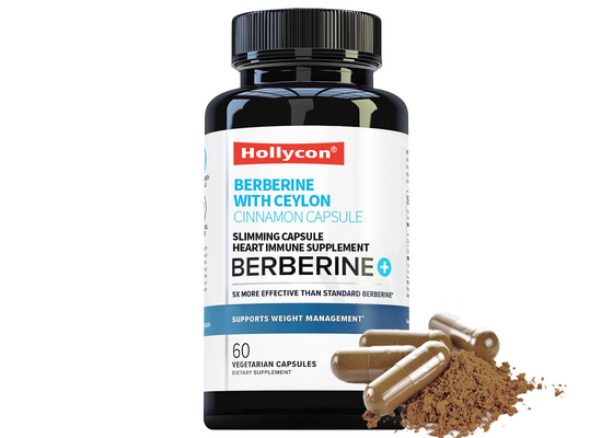 OEM complément alimentaire pour le cœur et le système immunitaire Herbal Slim Capsule Berbérine avec cannelle de Ceylan