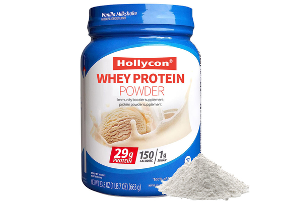 Poudre de protéines de lactosérum de qualité alimentaire pour augmenter la force de la masse musculaire Supplément de renforcement de l' immunité