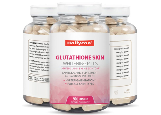 Les pilules blanchissantes au glutathion aident à rendre la peau plus jeune