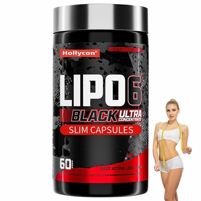 OEM Marque privée Lipo-6 noir ultra concentré Capsules minces thermogéniques énergisantes Supplément brûleur de graisse
