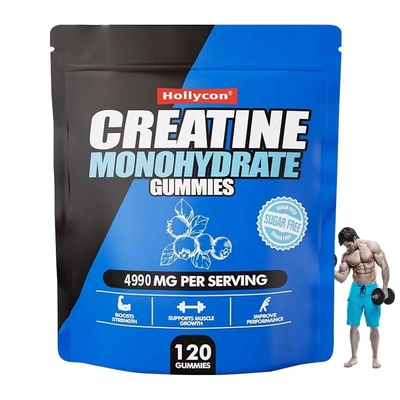 120 Gummies OEM Suppléments de marque privée Arôme personnalisé Fruit Creatine Gummies