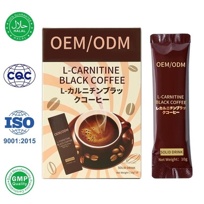 Café noir l OEM de poudre de carnitine pour le régime de corps