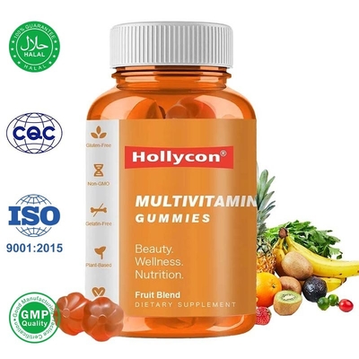 90pcs Suppléments alimentaires OEM Multivitamines Herbes gommées Ingrédients 2 ans Durée de conservation