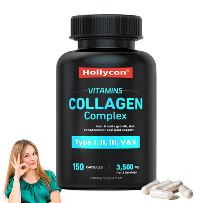 OEM Vital Vitamins Collagène pour adultes Multi-vitamins Capsules de collagène