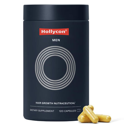 Suppléments de croissance des cheveux pour hommes pour une couverture visible des cheveux et du cuir chevelu plus épais